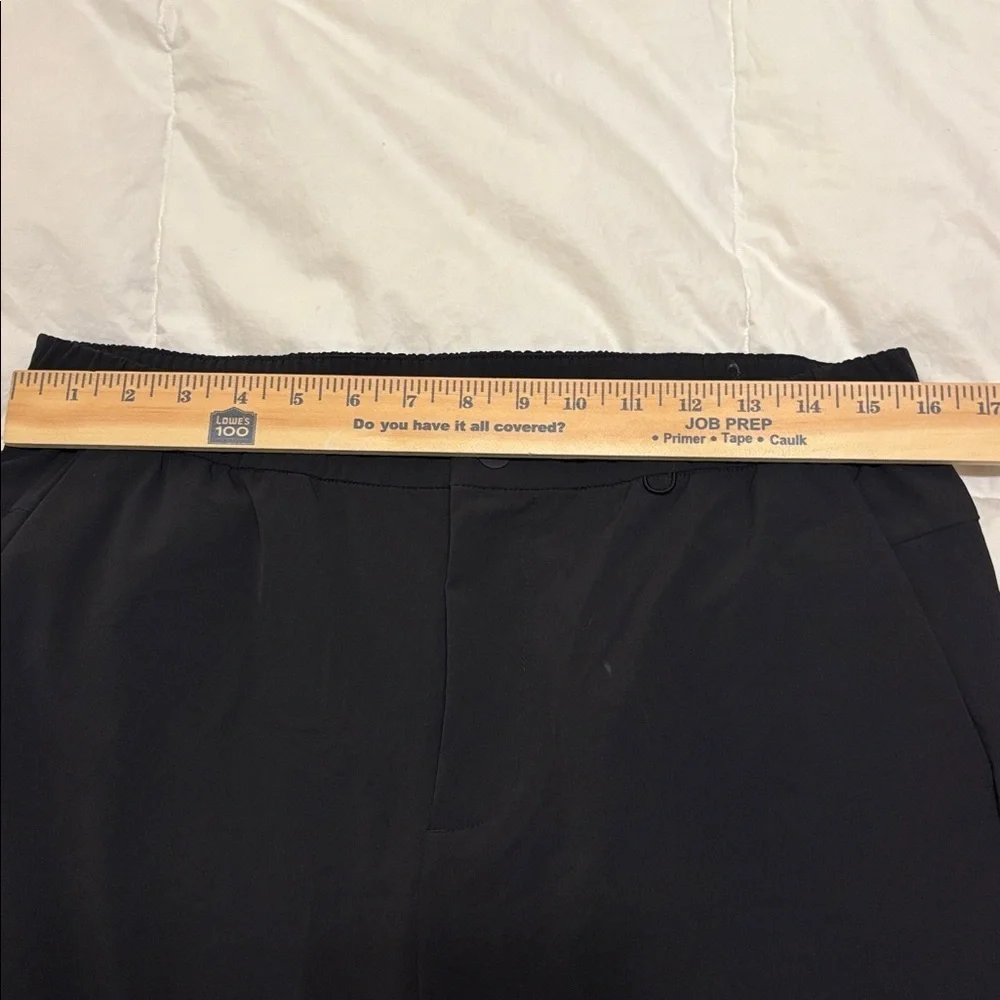 FIGS Nylon Pants Mens Medium Black Bonsai Scrub Trousers Performance Stretch